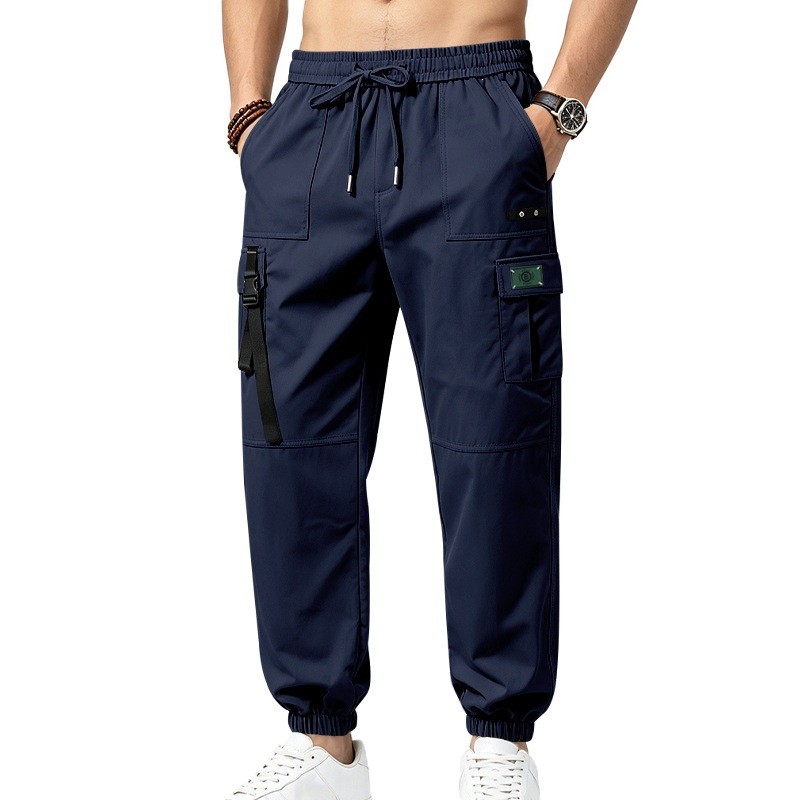 Mens Fashion Cargo Pants - Nieuwe heren streetstyle werkbroek, met elastische