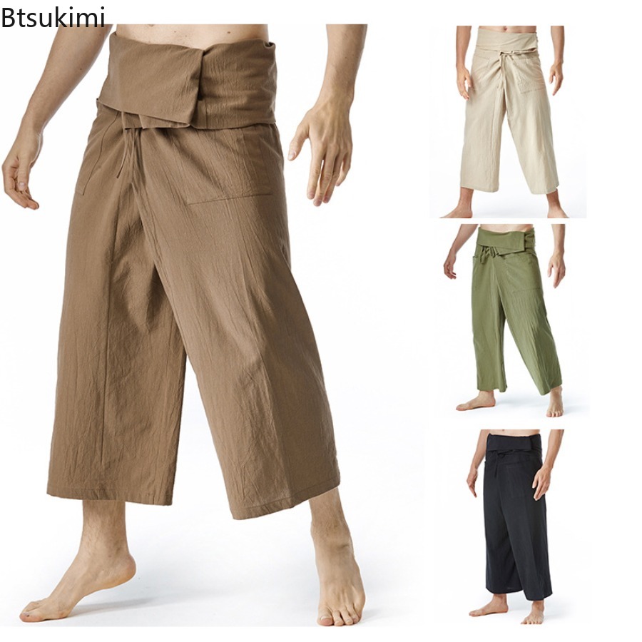 Mens Fashion Trends 2026 - 2026 Mode Nieuwe Heren Thaise Vissersbroeken