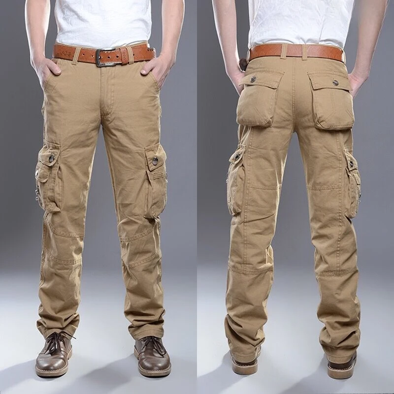 Mens Fashion Cargo Pants - Wandelcargobroeken voor heren Outdoorbroeken Man Multipockets