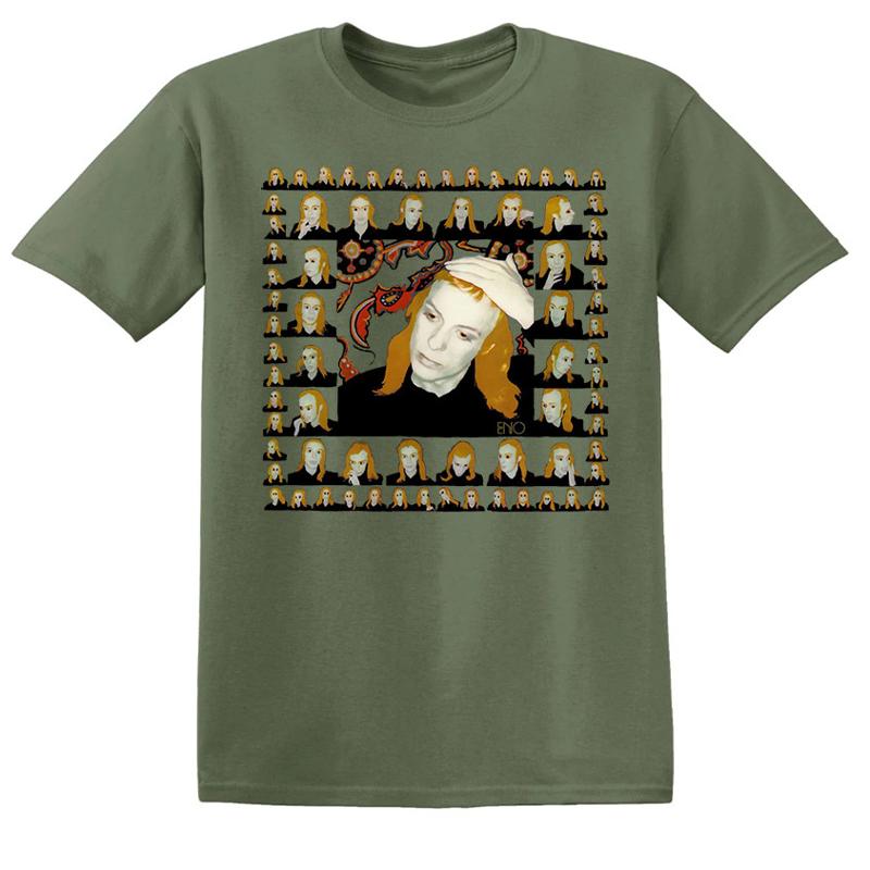 Military Shirt Men - Tijgerberg nemen Brian Eno Militair groen