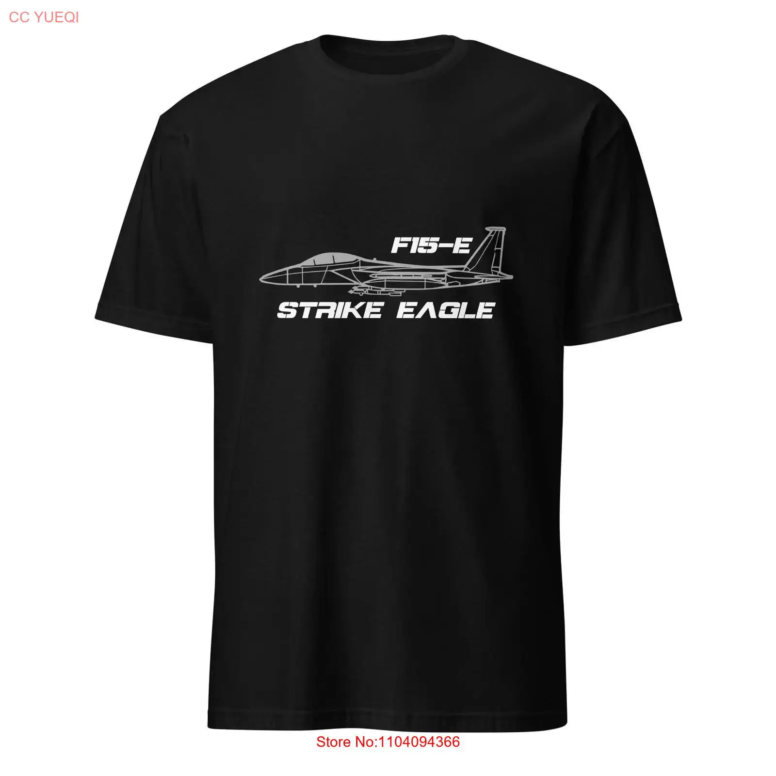 Military Shirt Men - F 15E Strike Eagle T-shirt Moderne