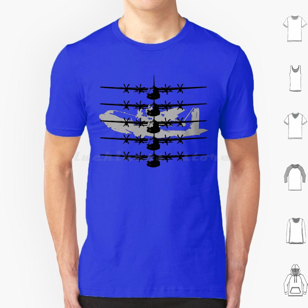 Military Shirt Men - C-130 Hercules T-shirt Mannen Vrouwen Kinderen