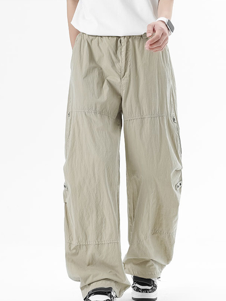 Mens Fashion Cargo Pants - Heren Retro Baggy Cargo Broek 2026