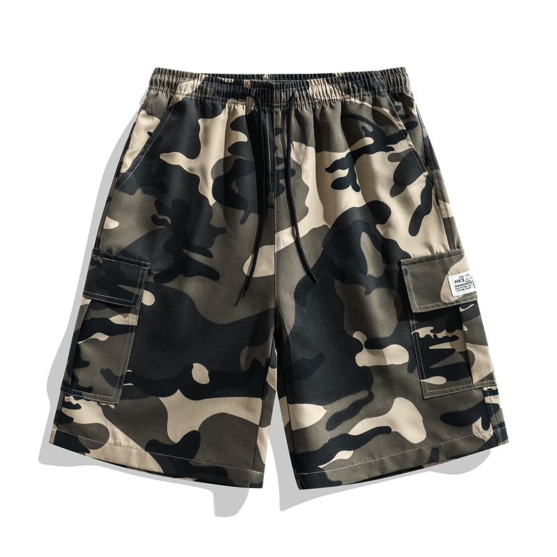 Nieuwe camouflage-cargoshorts  - Mens Fashion Camo Pants recensie en prijs