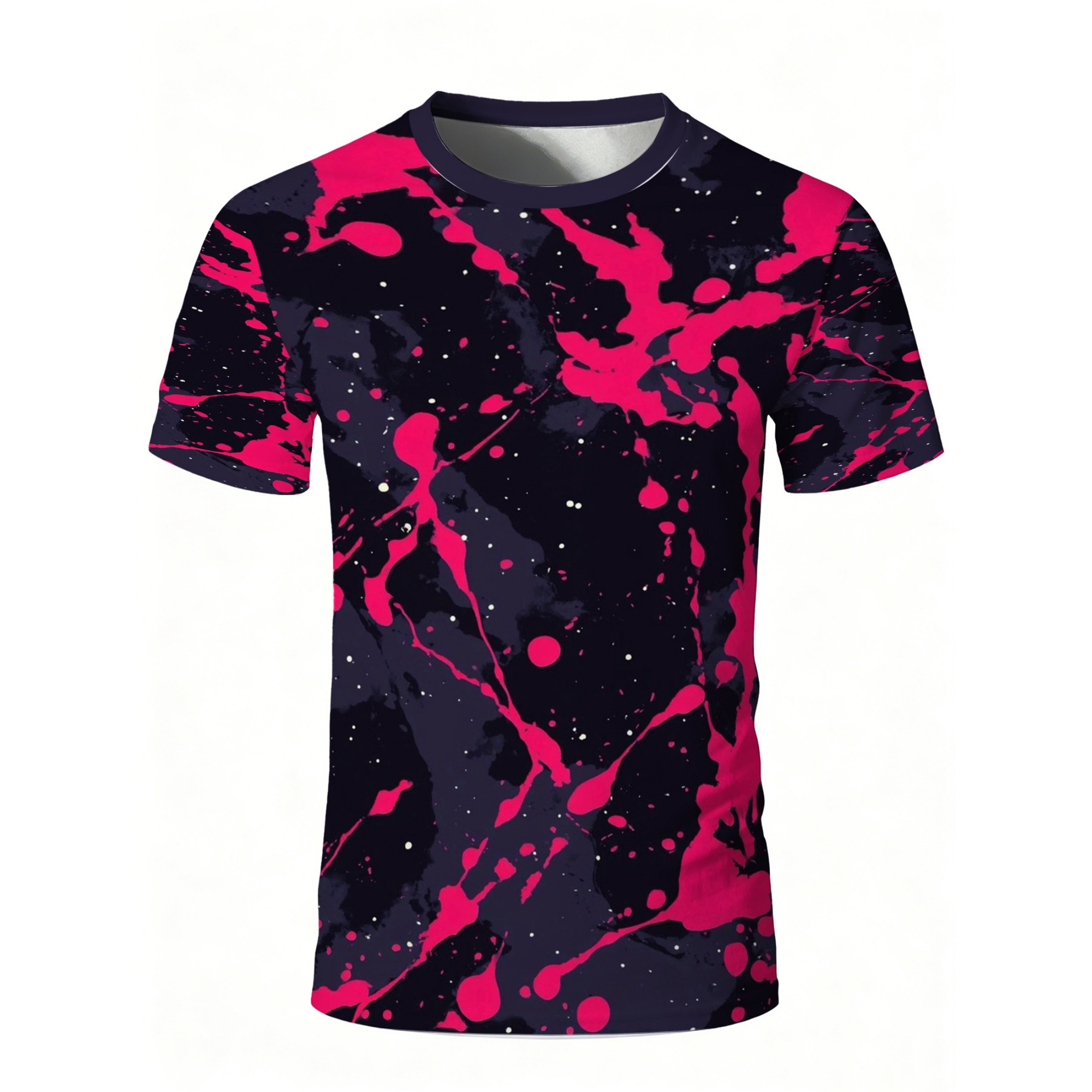 Hiphop streetwear T-shirt met  - Men'S Fashion Pink Shirt recensie en prijs