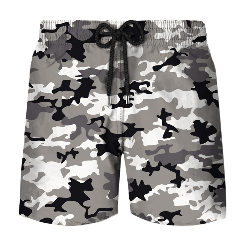 Mode Camouflage Board Shorts H - Mens Fashion Camo Pants recensie en prijs