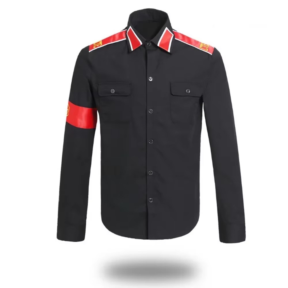 Michael Jackson Anti-War Milit - Military Shirt Men recensie en prijs