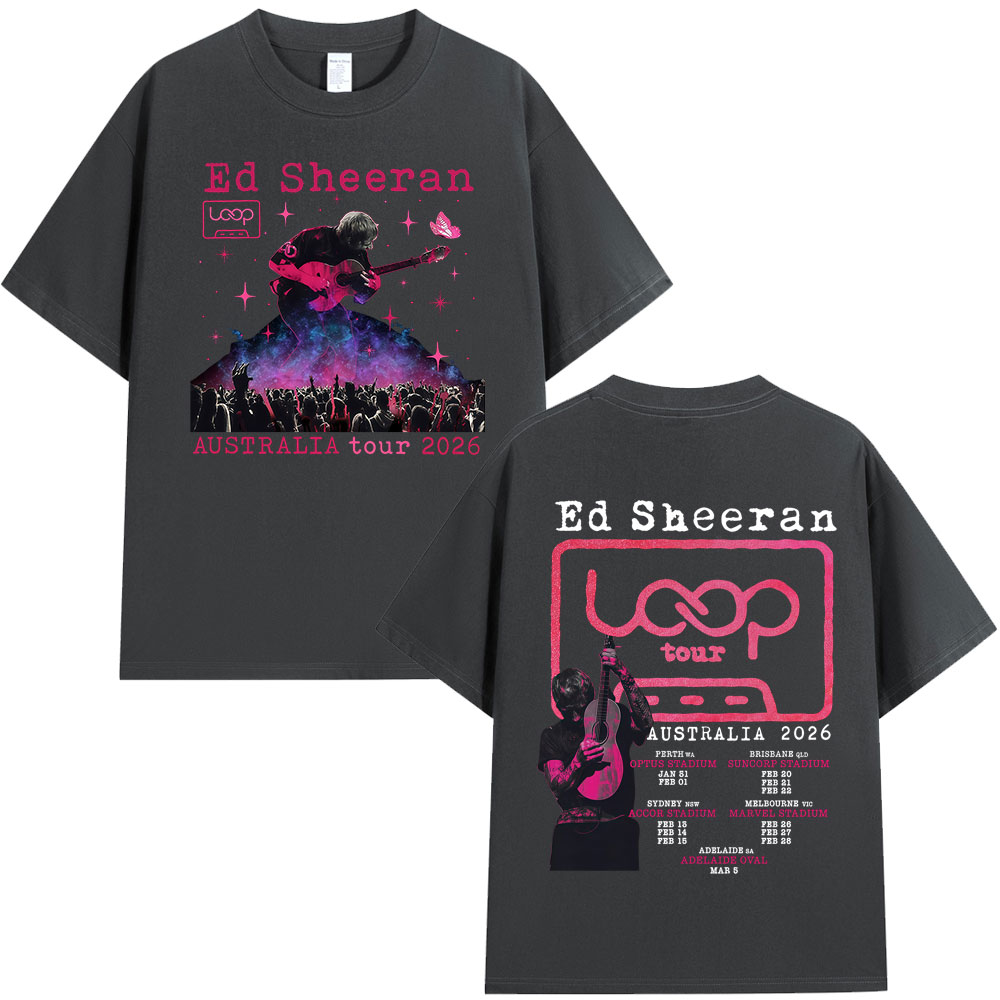 Ed Sheeran Loop Tour Australië - Mens Fashion Australia recensie en prijs