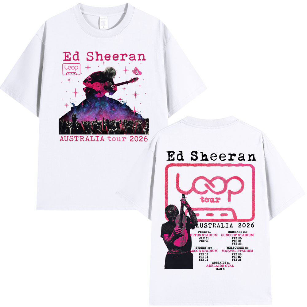 Ed Sheeran Loop Tour Australië - Mens Fashion Australia recensie en prijs