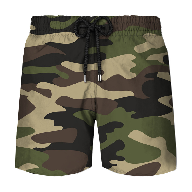 Klassieke camouflage boardshor - Mens Fashion Camo Pants recensie en prijs