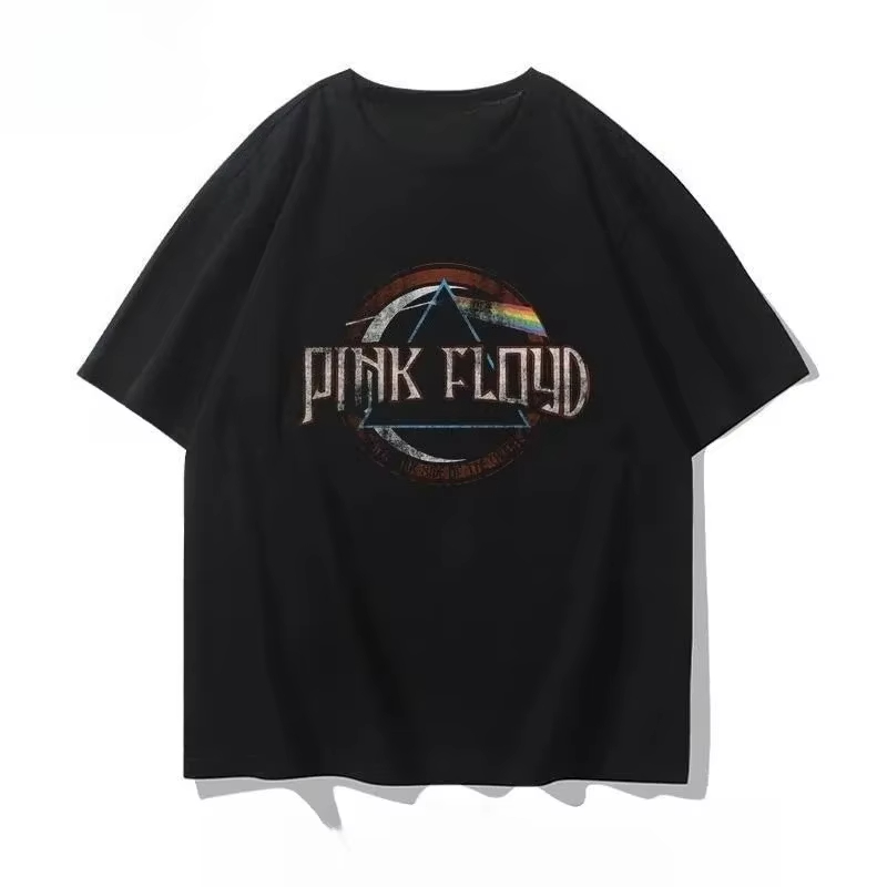 Pink Floyd T-shirt met grafisc - Men'S Fashion Pink Shirt recensie en prijs