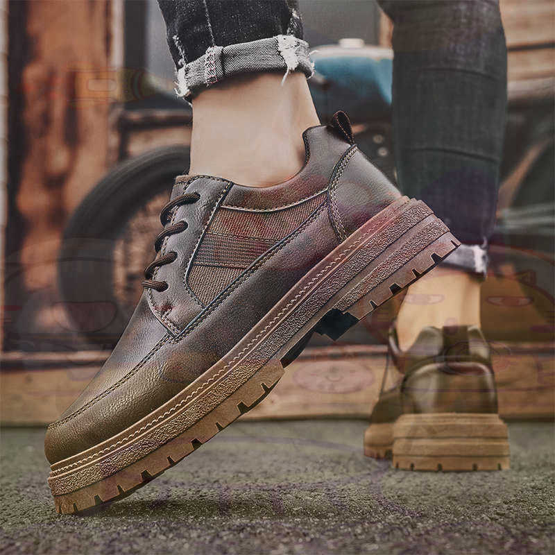 Donker natuurlijk leer Mode-sn - Men'S Fashion Outfit Ideas recensie en prijs