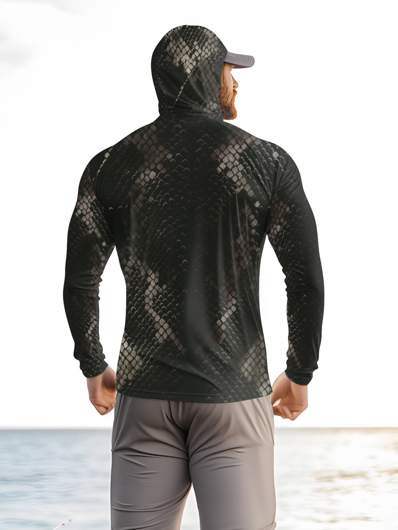 Heren vissershemd met capuchon - Military Shirt Men recensie en prijs