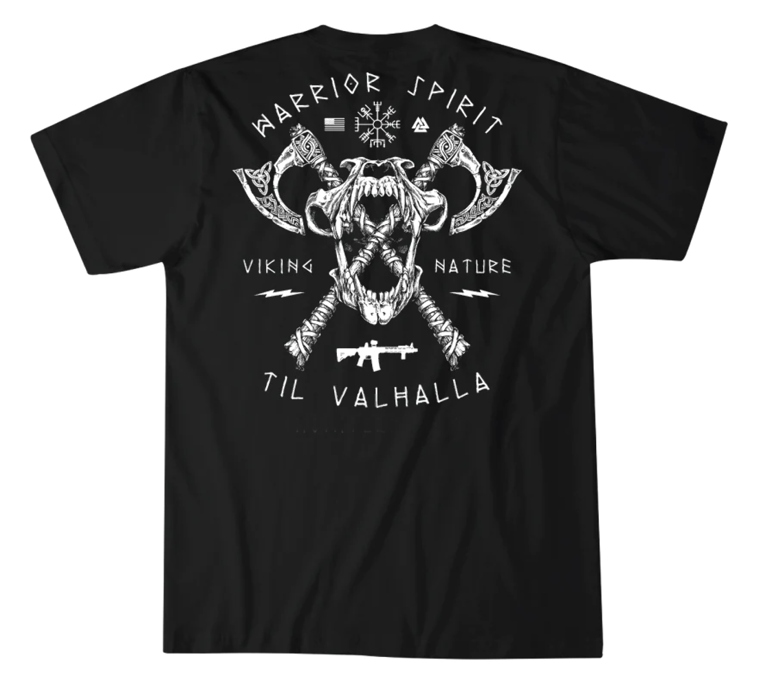Til Valhalla Vi Koning Warrior - Military Shirt Men recensie en prijs