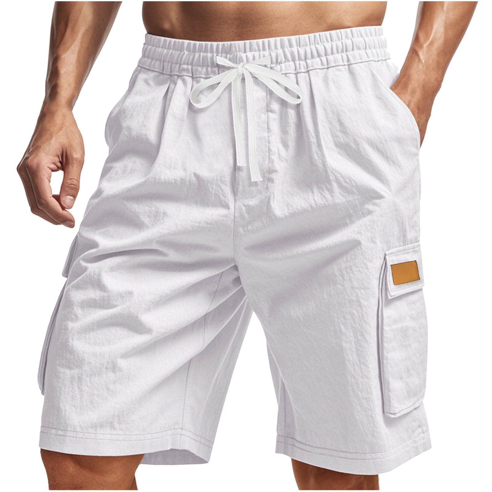 Multi-pocket heren cargo short - Mens Fashion Cargo Pants recensie en prijs