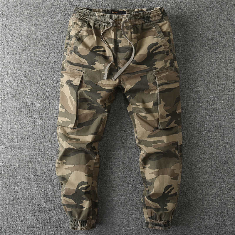 Vintage Camo Multi Pocket Carg - Mens Fashion Camo Pants recensie en prijs