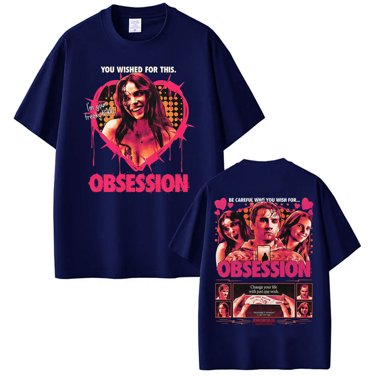 One Wish Willow Obsession Horr - Men'S Fashion Pink Shirt recensie en prijs