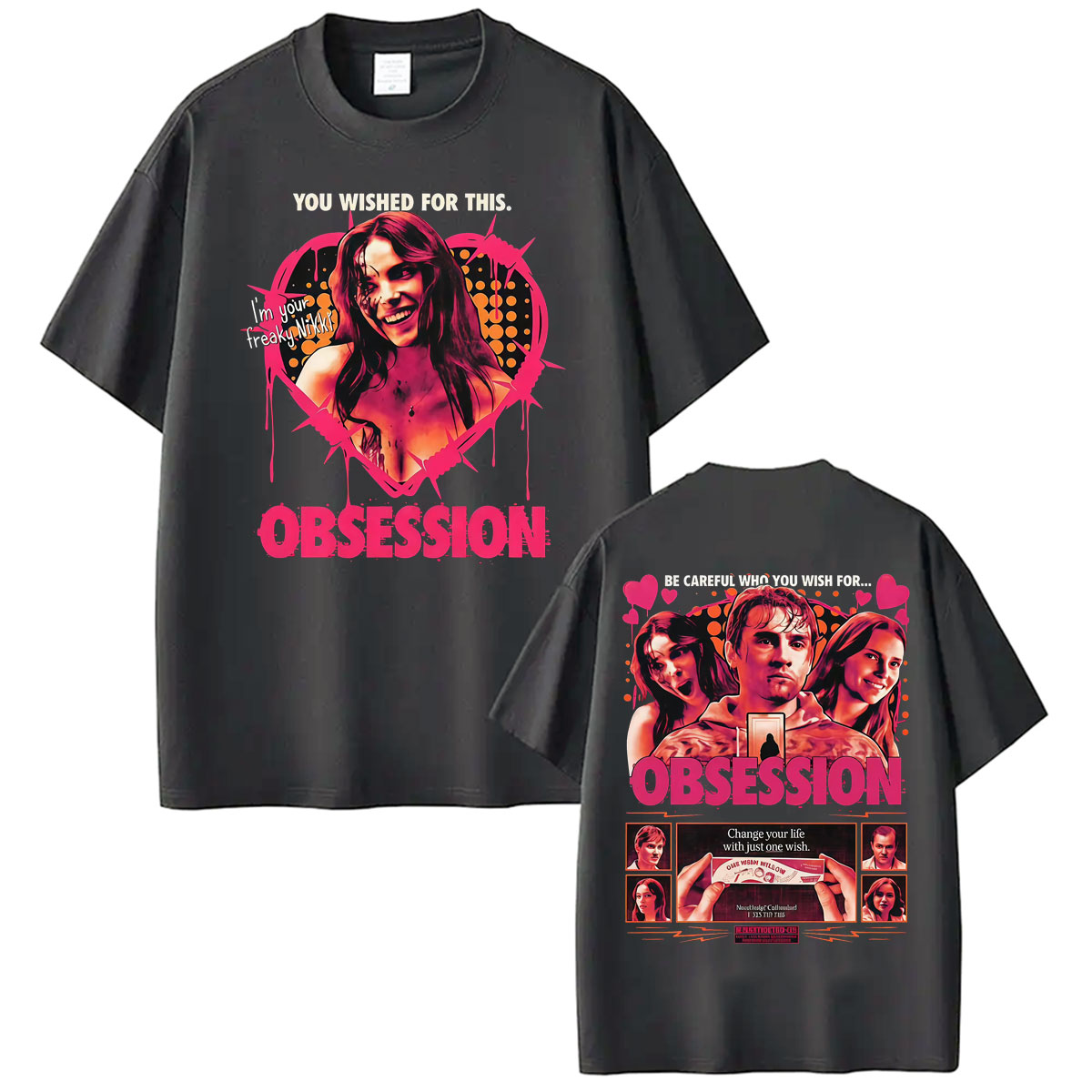 One Wish Willow Obsession Horr - Men'S Fashion Pink Shirt recensie en prijs