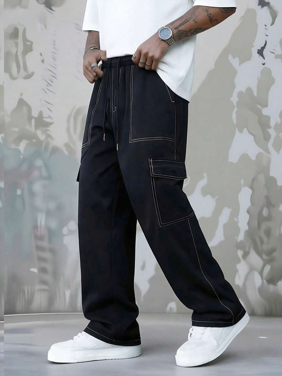 Heren outdoor cargo-stijl casu - Mens Fashion Cargo Pants recensie en prijs