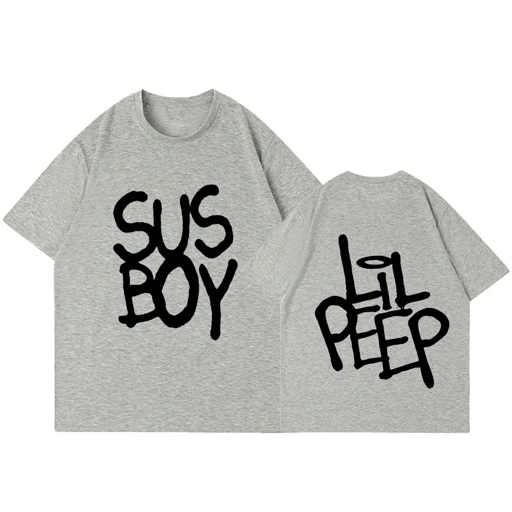 Hot Rapper Lil Peep Sus Boy Ro - Men'S Fashion Pink Shirt recensie en prijs
