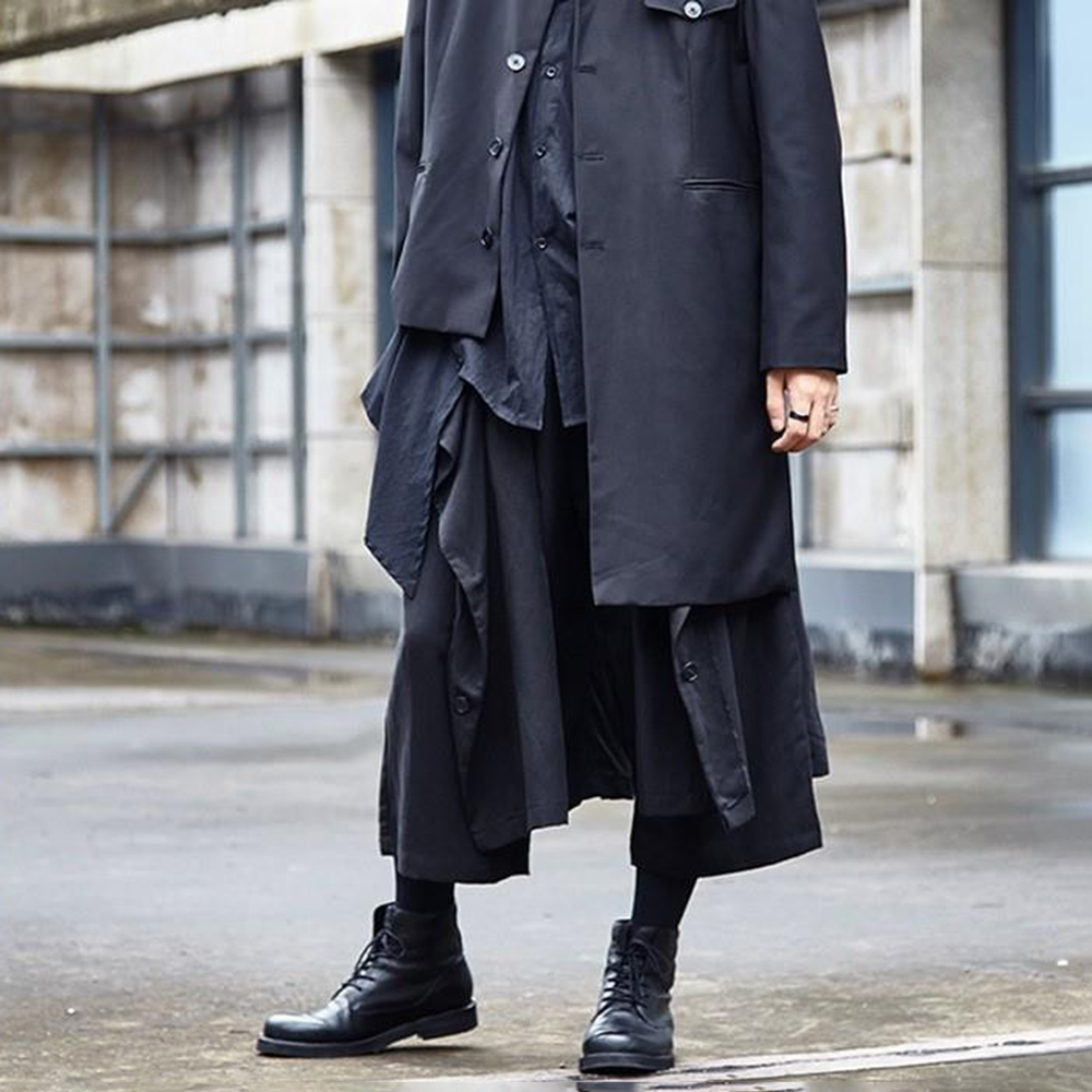 Gotische donkere broek Y2k onr - Mens Fashion Trends 2026 recensie en prijs