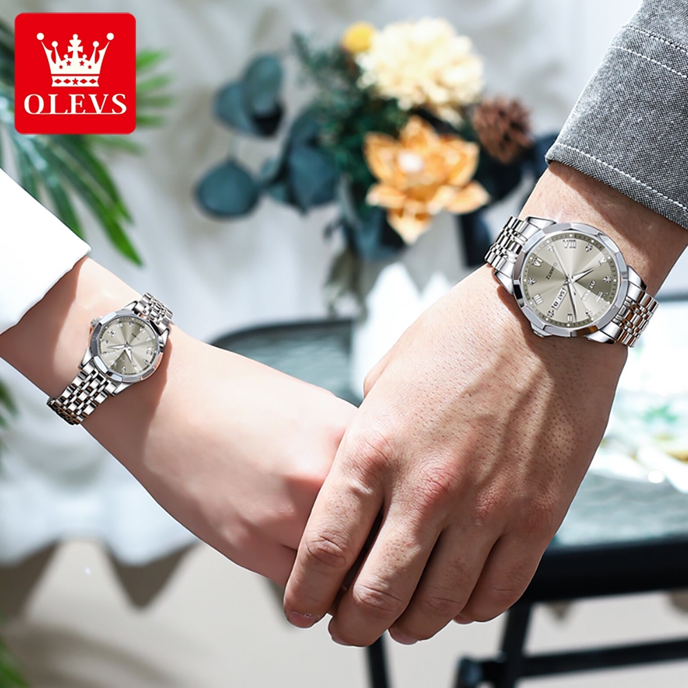 OLEVS paarhorloge luxe horloge - Mens Fashion In 1920 recensie en prijs