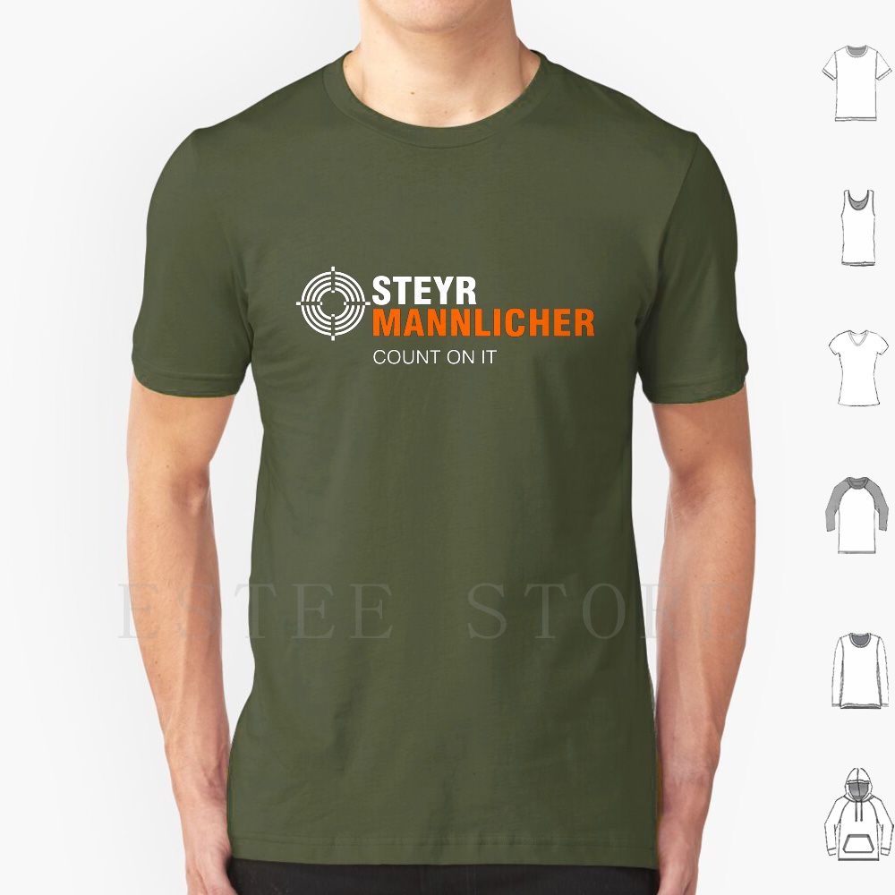 Mannlicher Count On It T Shirt - Military Shirt Men recensie en prijs