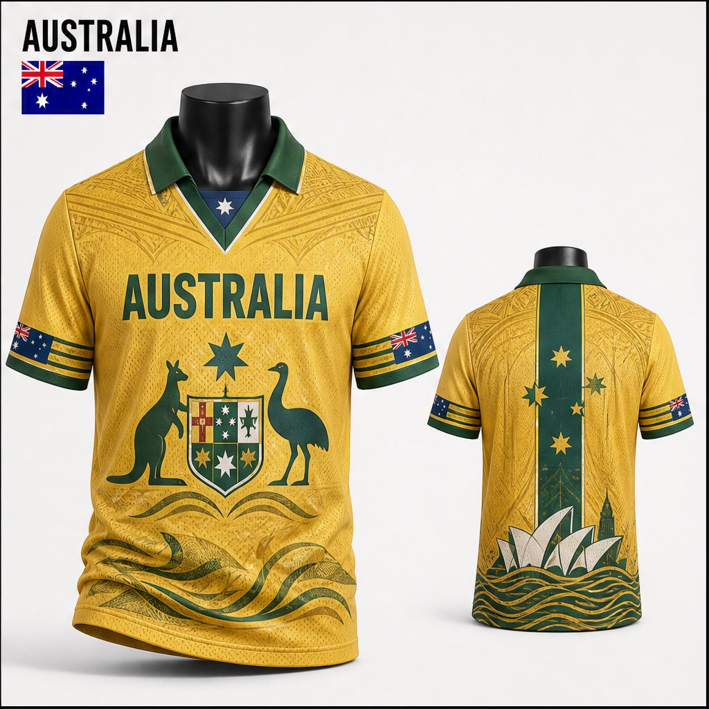 Herenshirt Australië Kangoeroe - Mens Fashion Australia recensie en prijs
