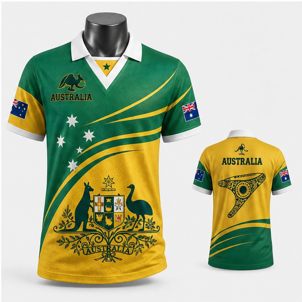 Herenshirt Australië Kangoeroe - Mens Fashion Australia recensie en prijs